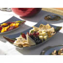 Vollrath 46223 Rectangular Curved Double-Wall Platter - 15" x 8 1/4" Stainless thumbnail 3