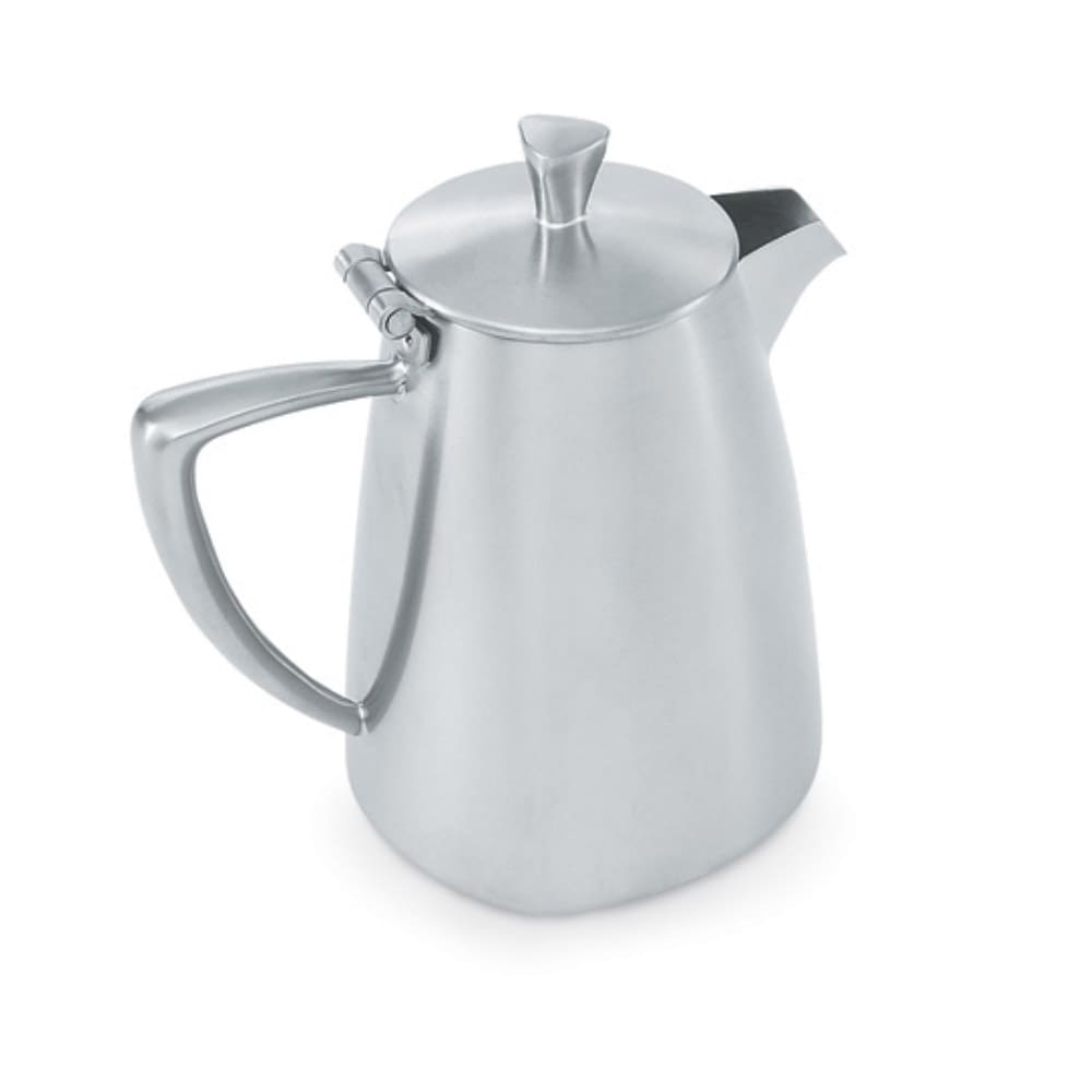 Vollrath 46309 9 oz Triennium™ Creamer with Cover - Satin Stainless Steal, Silver