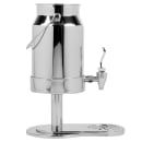 Vollrath 4635110 5 qt Milk Dispenser - Handles, Pedestal Base, Stainless thumbnail 4