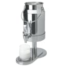 Vollrath 4635110 5 qt Milk Dispenser - Handles, Pedestal Base, Stainless thumbnail 5