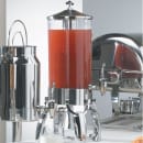 Vollrath 4635810 2 gal Beverage Dispenser - Plastic Container, Stainless Base thumbnail 6