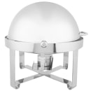 Vollrath 46360 6 qt. Round Chafer w/Roll-top Lid & Chafing Fuel Heat thumbnail 3