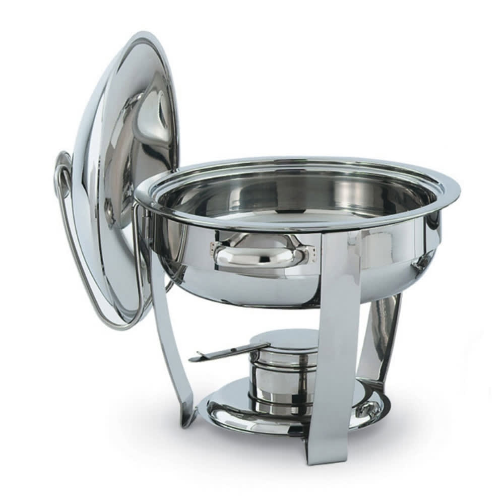 Vollrath 46501 Oval Chafer w/ Lift-off Lid & Chafing Fuel Heat