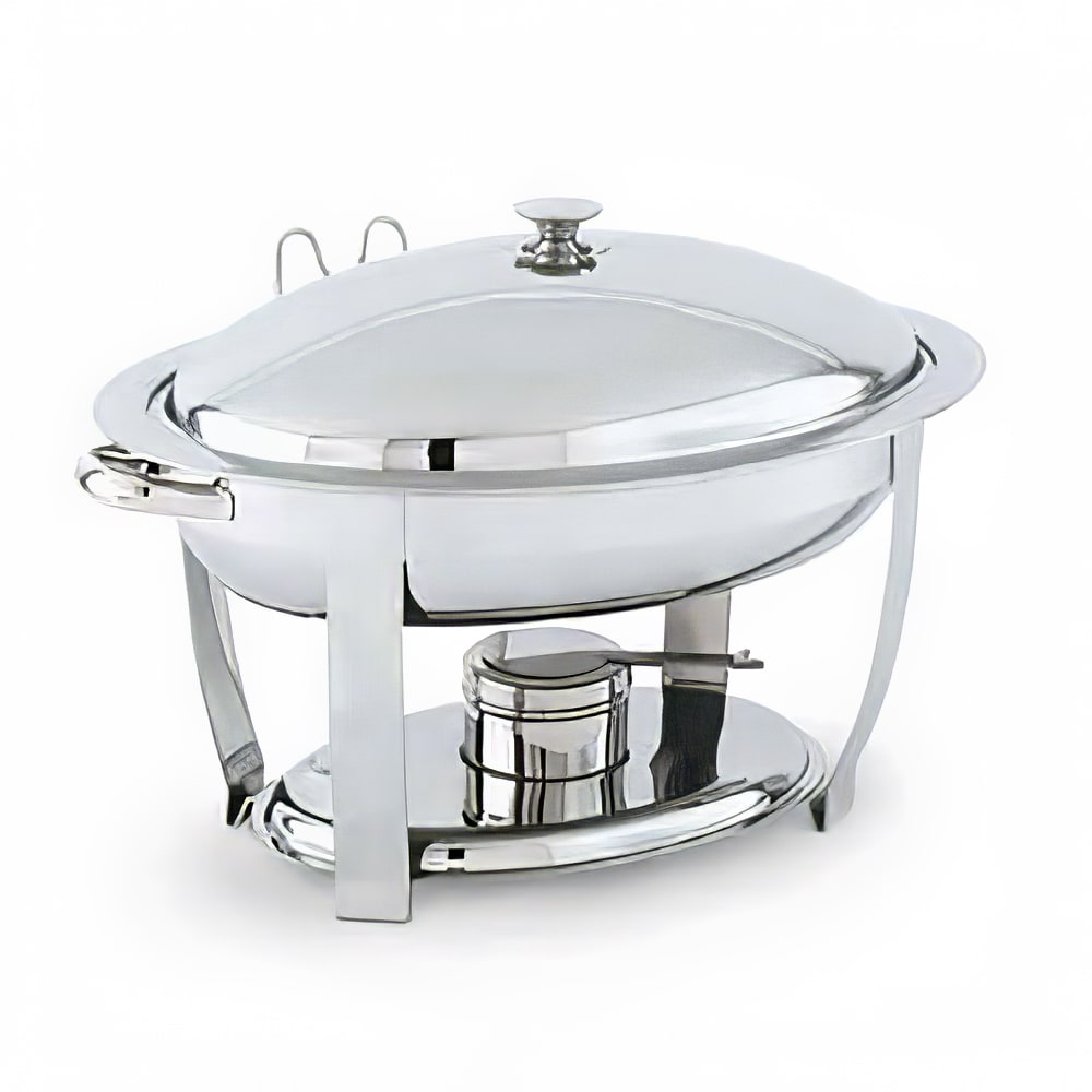 Vollrath 46504 6 qt Oval Heavy-Duty Chafer Food Pan