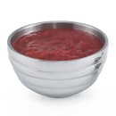 Vollrath 46587 3/4 qt Round Beehive Insulated Bowl - 18 ga Stainless thumbnail 2