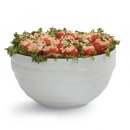 Vollrath 4659050 1 7/10 qt Round Insulated Bowl - 18 ga Stainless, Pearl White thumbnail 2