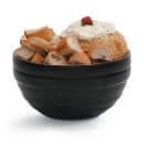 Vollrath 4659060 1 7/10 qt Round Insulated Bowl - 18 ga Stainless, Black thumbnail 2