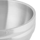Vollrath 46592 6 9/10 qt Round Beehive Insulated Bowl - 18 ga Stainless thumbnail 5