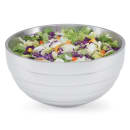 Vollrath 46592 6 9/10 qt Round Beehive Insulated Bowl - 18 ga Stainless thumbnail 6