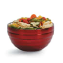 Vollrath 4659215 6 9/10 qt Round Insulated Bowl - 18 ga Stainless, Dazzle Red thumbnail 2