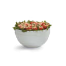 Vollrath 4659250 6 9/10 qt Round Insulated Bowl - 18 ga Stainless, Pearl White thumbnail 2