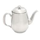 Vollrath 46595 34 oz Coffee Server - Gooseneck, Hollow Handle, Mirror-Finish Stainless thumbnail 3