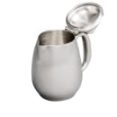 Vollrath 46598 12 oz Orion® Creamer with Cover - Mirrored Stainless Steel, Silver thumbnail 2