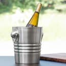 Vollrath 46616 7" Double Walled Champagne/Wine Bucket - Stainless Steel, Satin Finish thumbnail 3