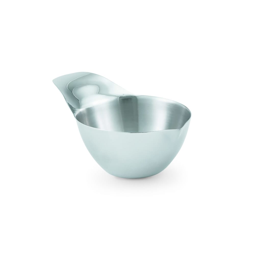 Vollrath 46654 2 oz Ramekin with Handle - Mirror-Finish Stainless
