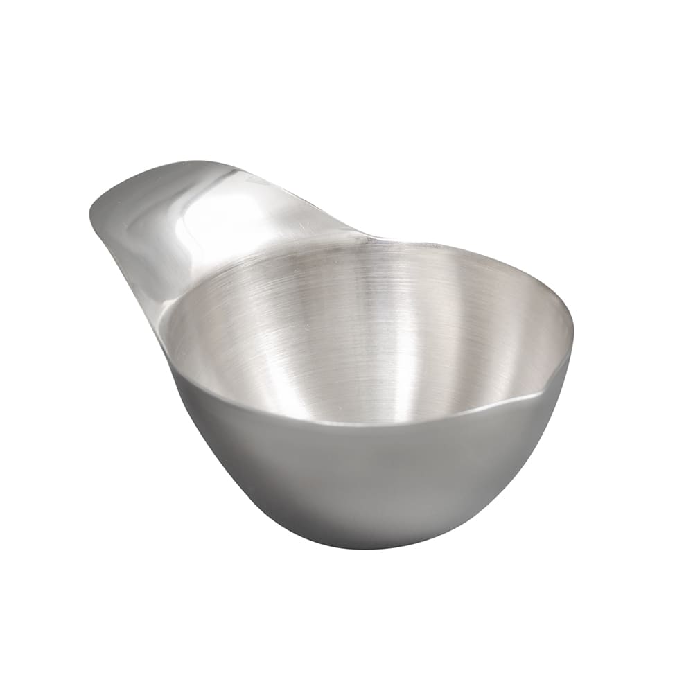 Vollrath 46655 3 oz Ramekin with Handle - Mirror-Finish Stainless