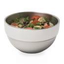 Vollrath 46666 1 7/10 qt Round Insulated Bowl - MirrorFinish Stainless thumbnail 2