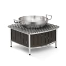 Vollrath 4667475 Small Contoured Buffet Station - 16x16x7 1/2" Black thumbnail 2