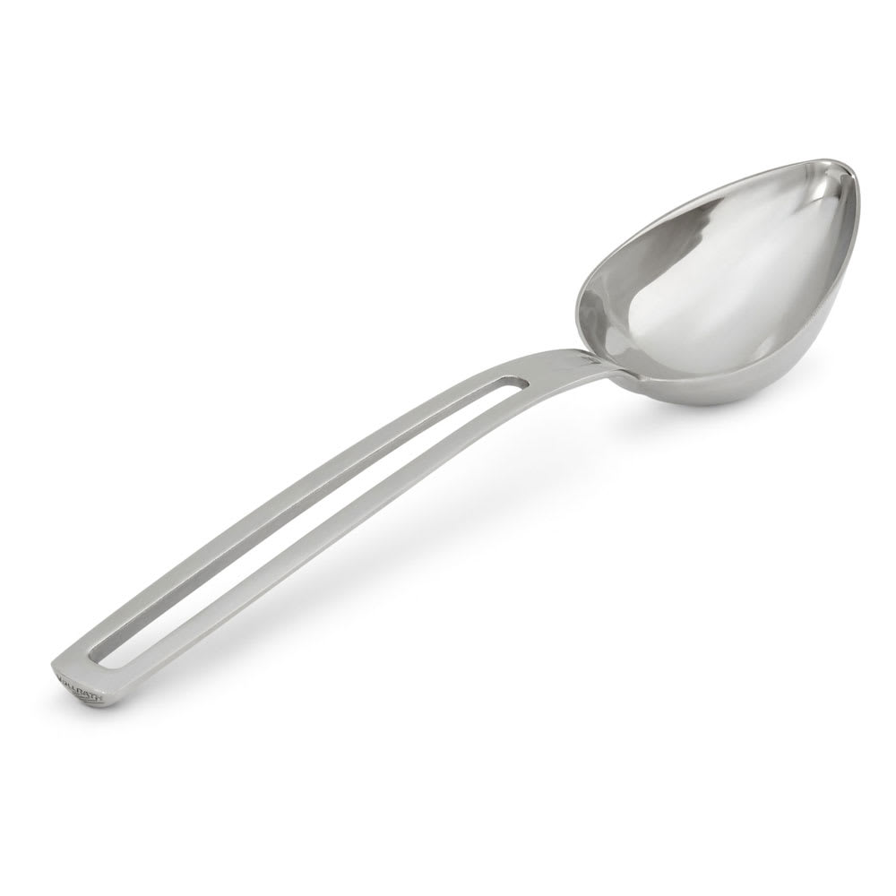 Vollrath 46722 11 4/5" Solid Serving Spoon w/ 2 7/10 oz Capacity, Stainless