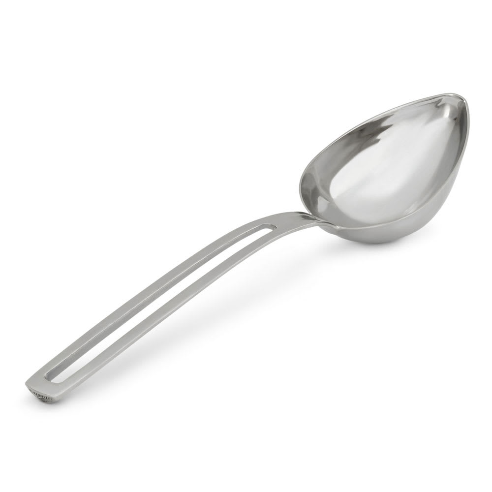 Vollrath 46723 12 3/10" Solid Serving Spoon w/ 4 oz Capacity, Stainless
