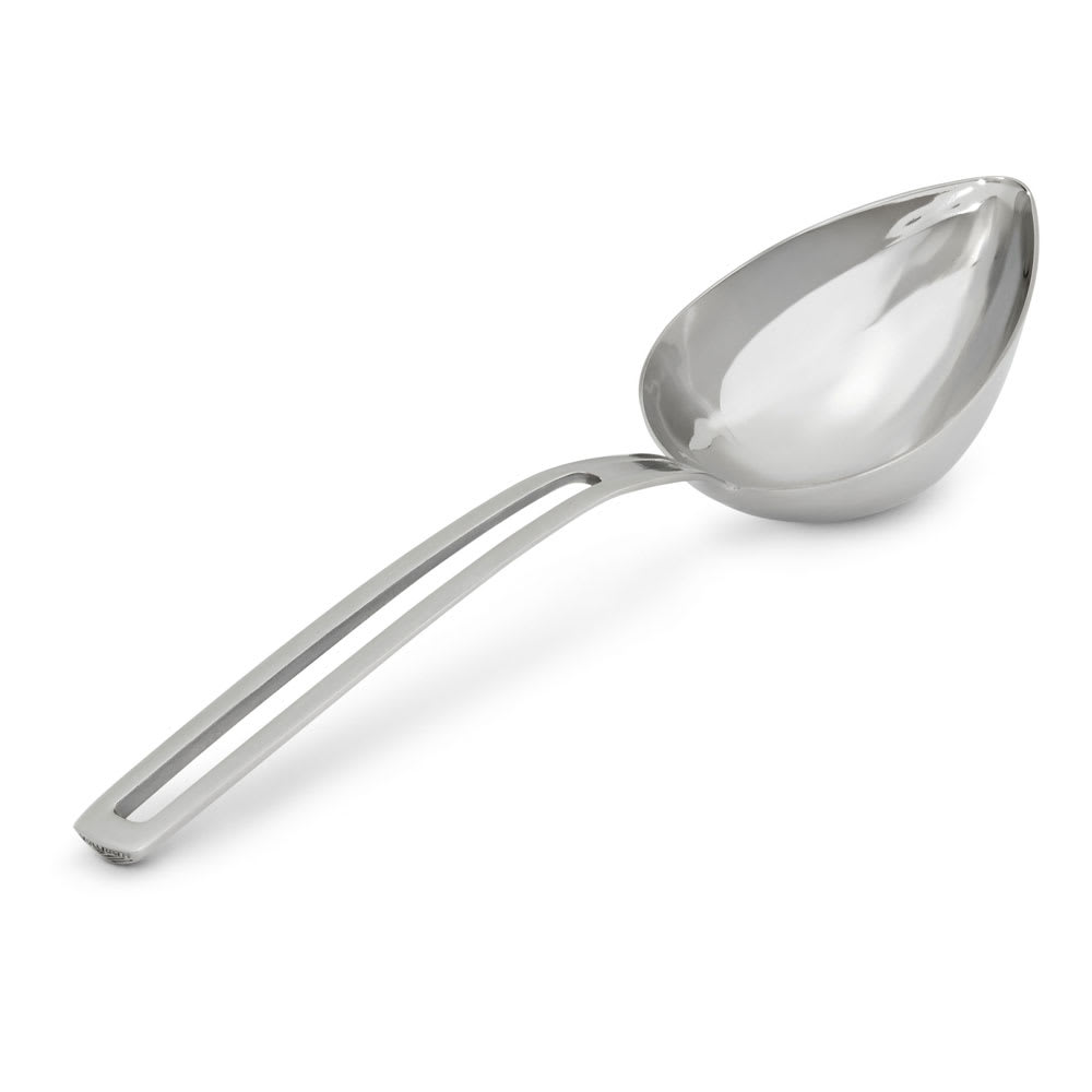 Vollrath 46725 12 4/5" Solid Serving Spoon w/ 6 oz Capacity, Stainless