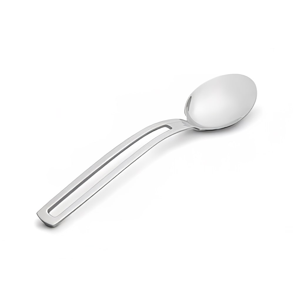 Vollrath 46742 11 21/50" Solid Serving Spoon, Stainless Steel