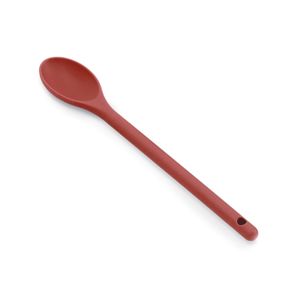 Vollrath 4689840 12" Prep Spoon - Nylon Red