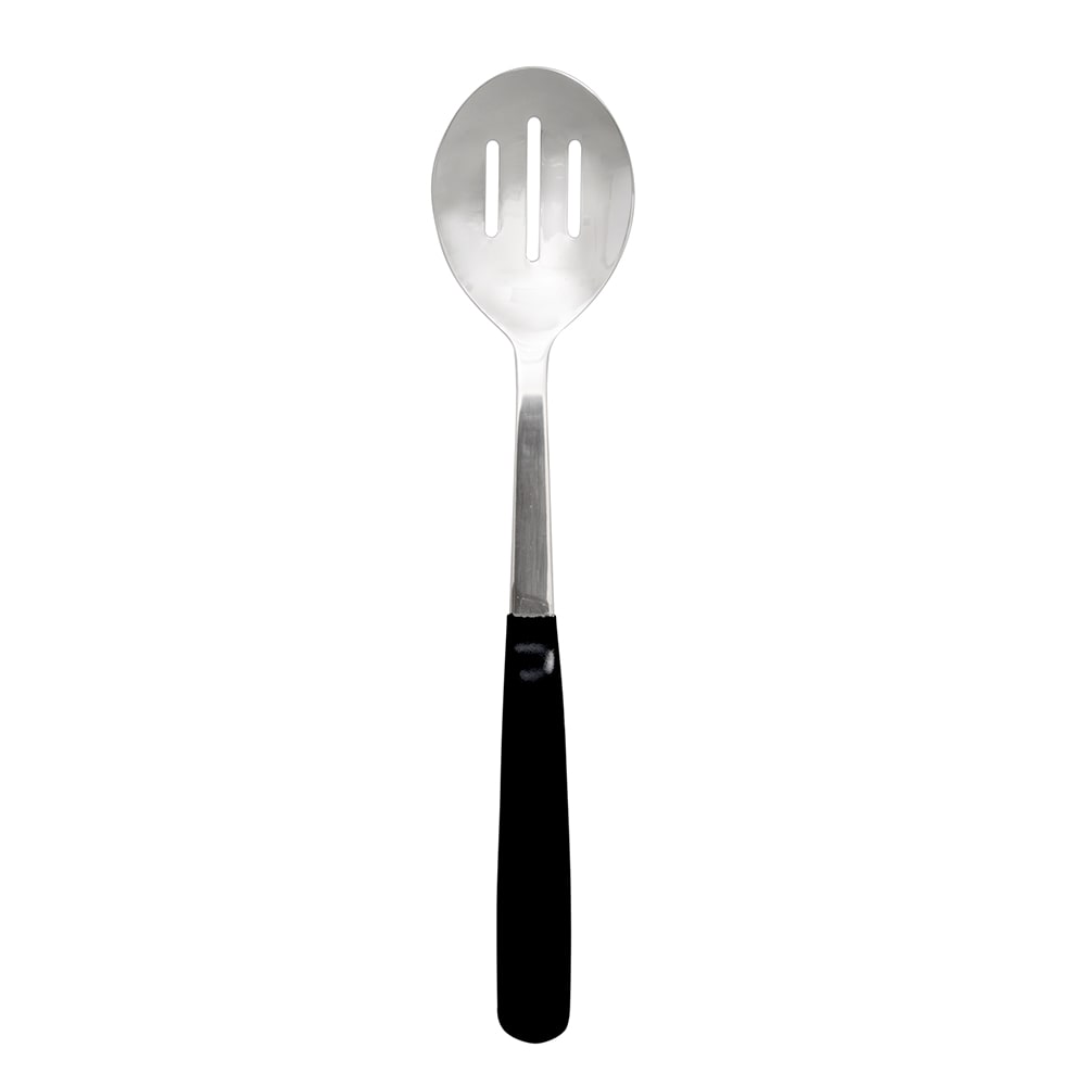 Vollrath 46919 12" Serving Spoon - Hollow Handle, Black