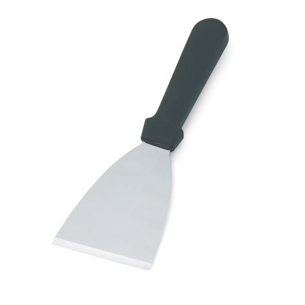 Vollrath 46931 Spatula/Scraper - Beveled Blade, Tapered Handle, Stainless