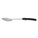 Vollrath 46946 14" Perforated Serving Spoon - Black thumbnail 2