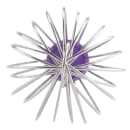 Vollrath 47002 10" Piano Whip - Purple Nylon Handle, Stainless Steel thumbnail 2