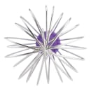 Vollrath 47003 12" Piano Whip - Purple Nylon Handle, Stainless Steel thumbnail 3