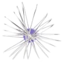 Vollrath 47005 16" Piano Whip - Purple Nylon Handle, Stainless Steel thumbnail 2