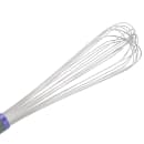 Vollrath 47005 16" Piano Whip - Purple Nylon Handle, Stainless Steel thumbnail 3