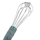 Vollrath 47090 10" French Whip - Aqua Nylon Handle, Stainless Steel thumbnail 3