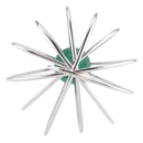 Vollrath 47091 12" French Whip - Aqua Nylon Handle, Stainless Steel thumbnail 3