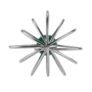 Vollrath 47092 14" French Whip - Aqua Nylon Handle, Stainless Steel thumbnail 2