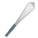 Vollrath 47093 16" French Whip - Aqua Nylon Handle, Stainless Steel thumbnail 2