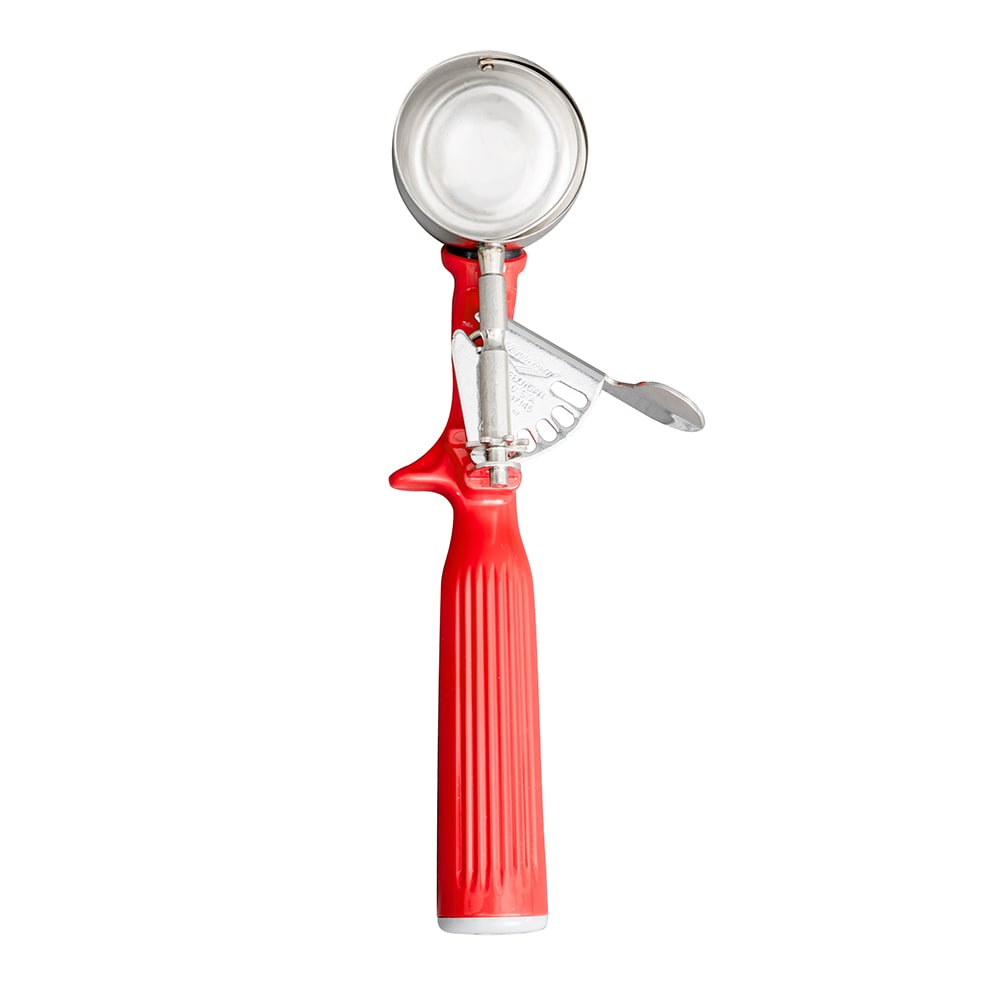 Vollrath 47145 Red #24 Disher - 1.33 oz