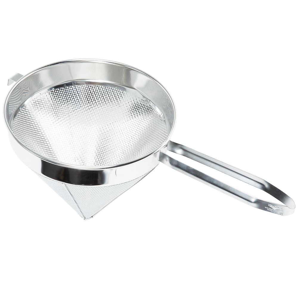 Vollrath 47178 12" Coarse China Cap Strainer, Stainless