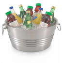 Vollrath 47226 14 1/2" Round Cooling Tub - 7"H, Stainless thumbnail 2