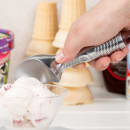 Vollrath 47274 4 oz Ice Cream Scoop - Size 10, Aluminum, Brown thumbnail 7