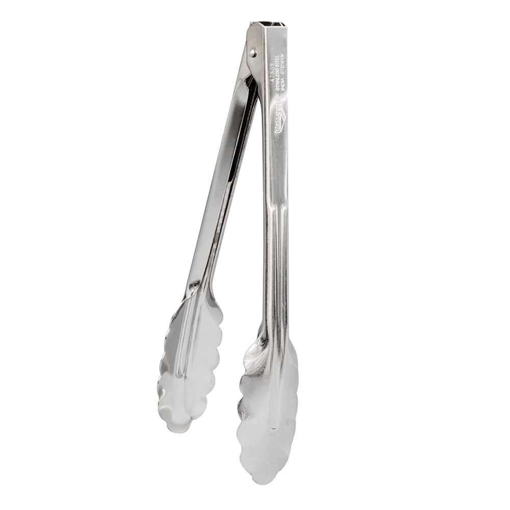 Vollrath 47309 9 1/2"L Stainless Utility Tongs