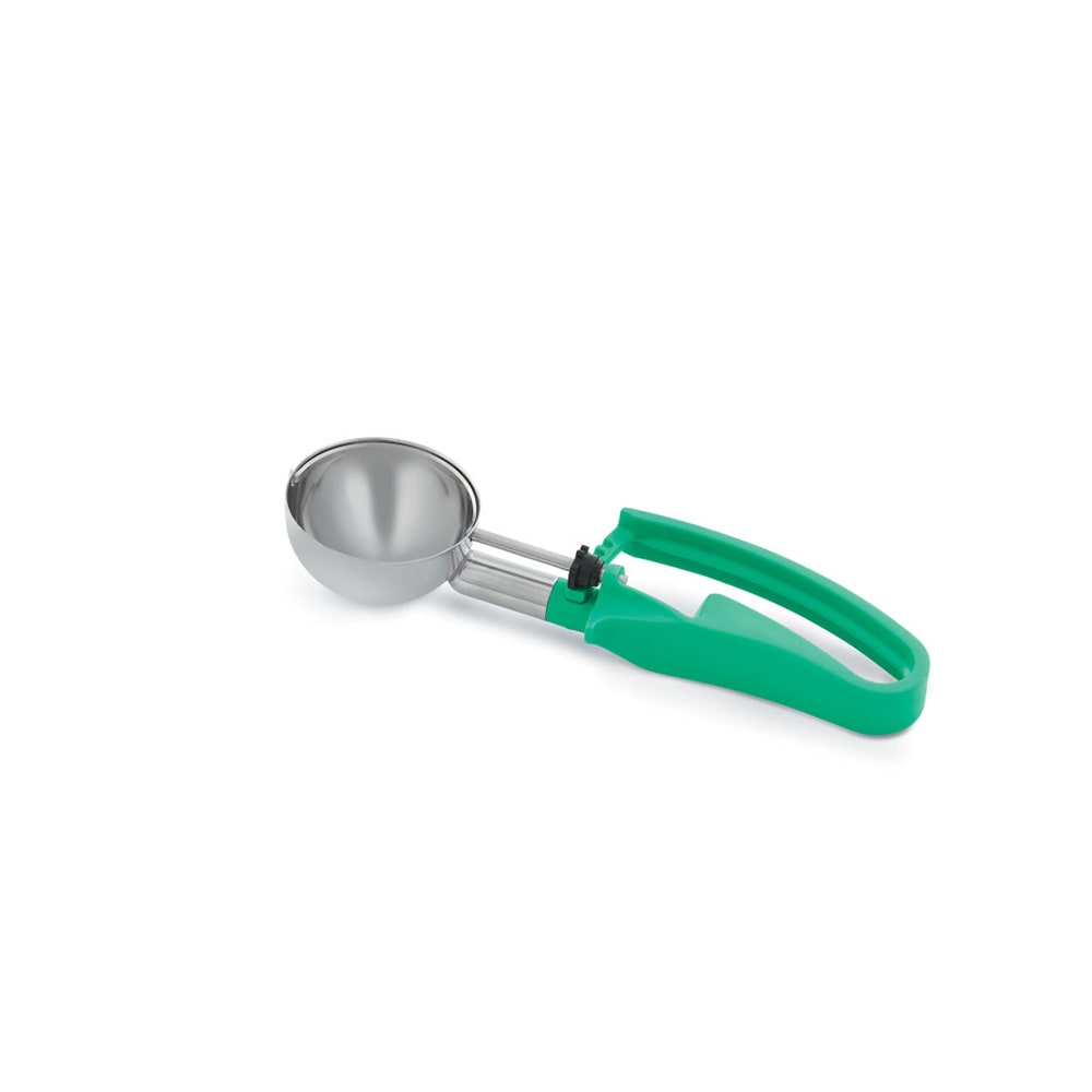 Vollrath 47393 Green #12 Disher - 2.8 oz