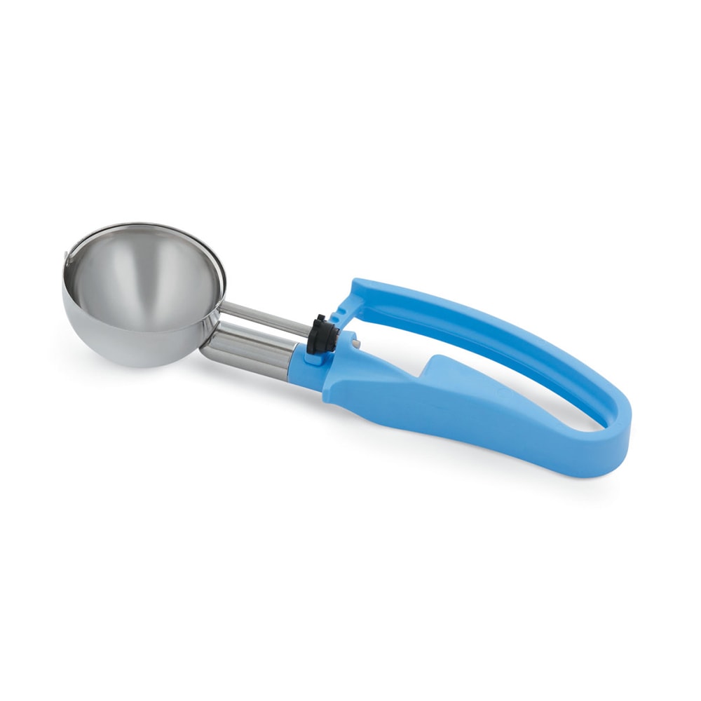 Vollrath 47394 Sky Blue #14 Disher - 2.4 oz