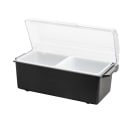 Vollrath 4740-06 (2) Compartment Bar Garnish Tray - Domed Lid thumbnail 3