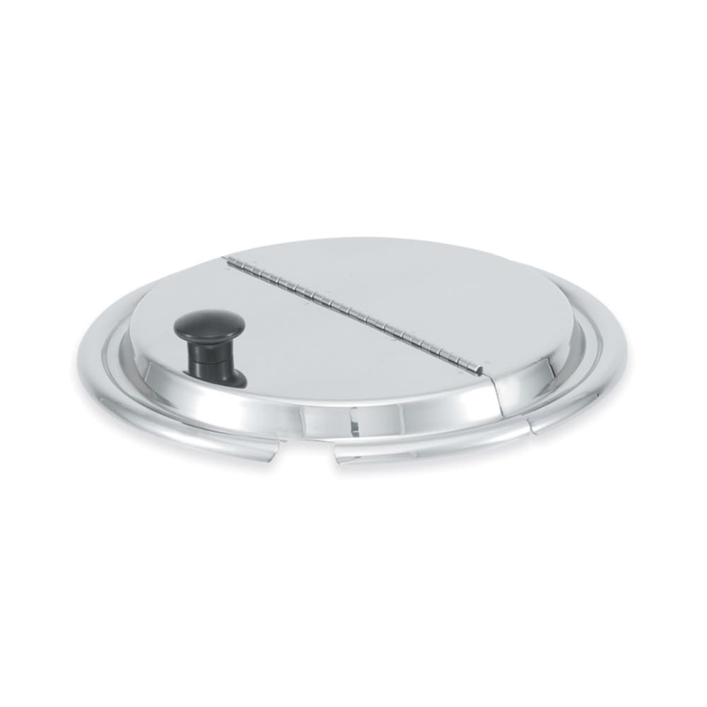 Vollrath 47490 Hinged Inset Cover - Stainless Steel