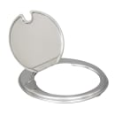 Vollrath 47493 Hinged Inset Cover for 7 qt Inset - Stainless Steel thumbnail 2