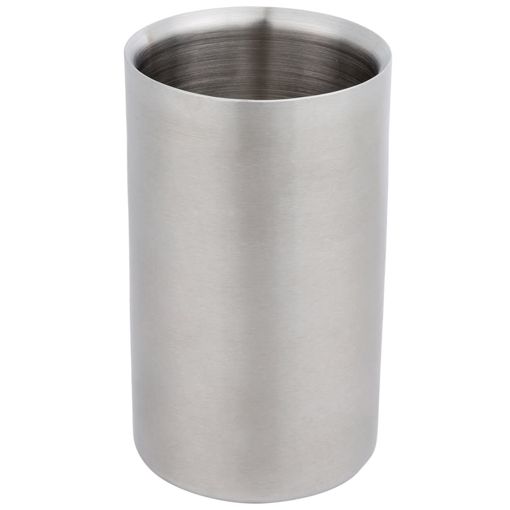 Vollrath 47605 7 3/4" Double Walled Wine Chiller - Stainless Steel, Satin Finish