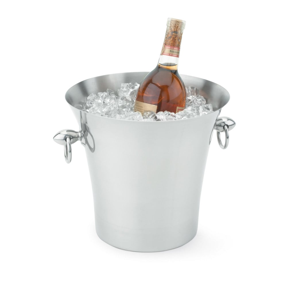 Vollrath 47617 8 3/4" Fluted Wine Bucket - Stainless Steel, Mirror Finish